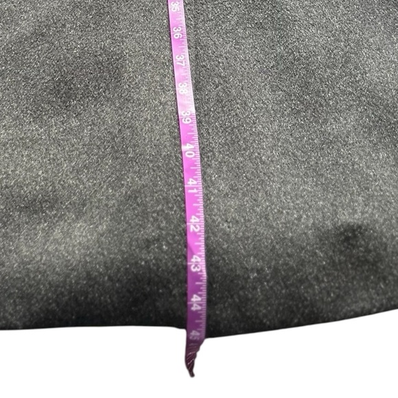 Austin Arnold Men's Charcoal Gray Wool Blend Overcoat L Formal Winter vintage - Picture 9 of 15